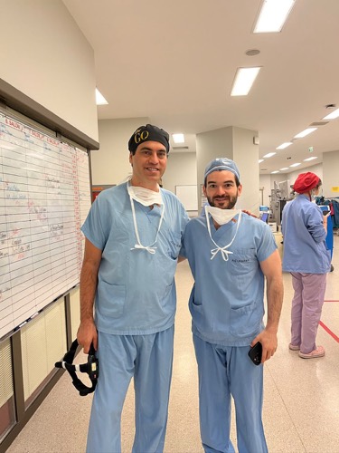 Dr. Romero con el Dr. Guncel Ozturk en Turquía